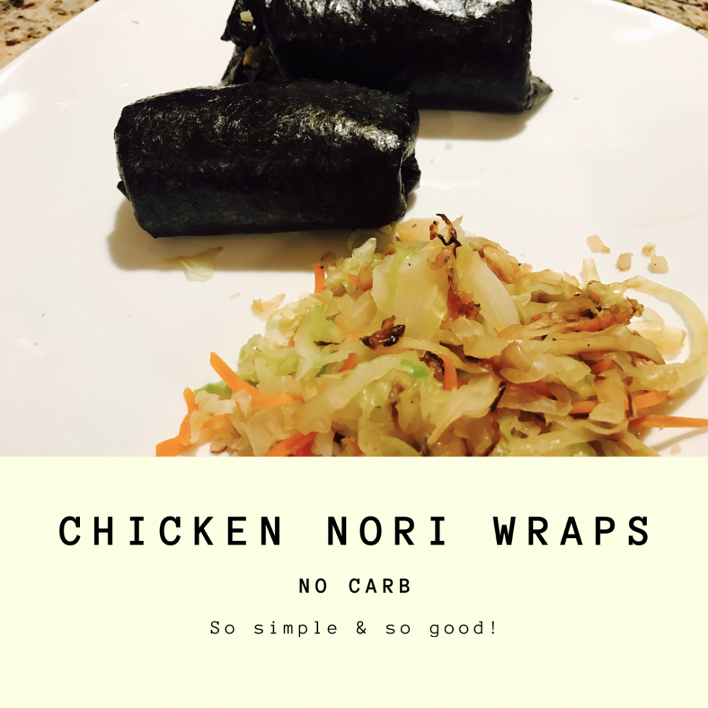 Chicken Nori Wraps Gina Aliotti Fitness