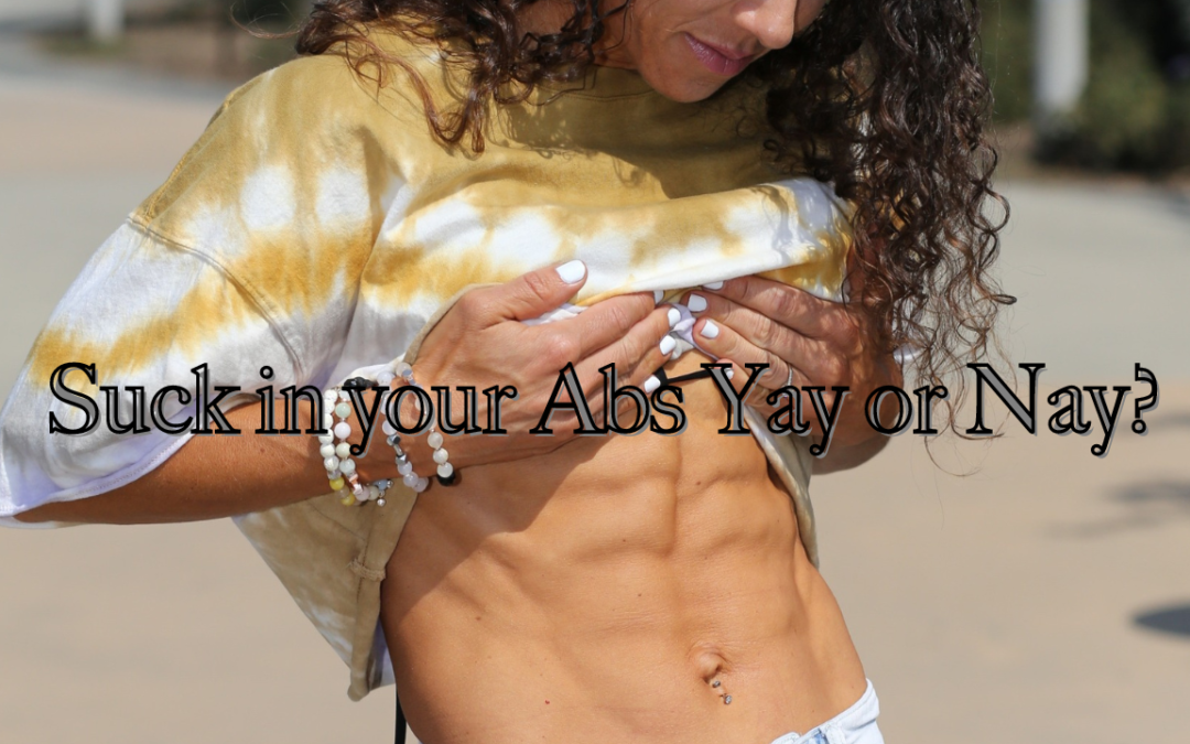 Suck in those abs- yay or nay?!