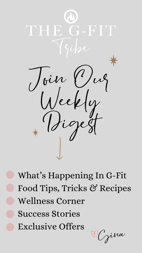 G-Fit Weekly Digest Newsletter Subscription