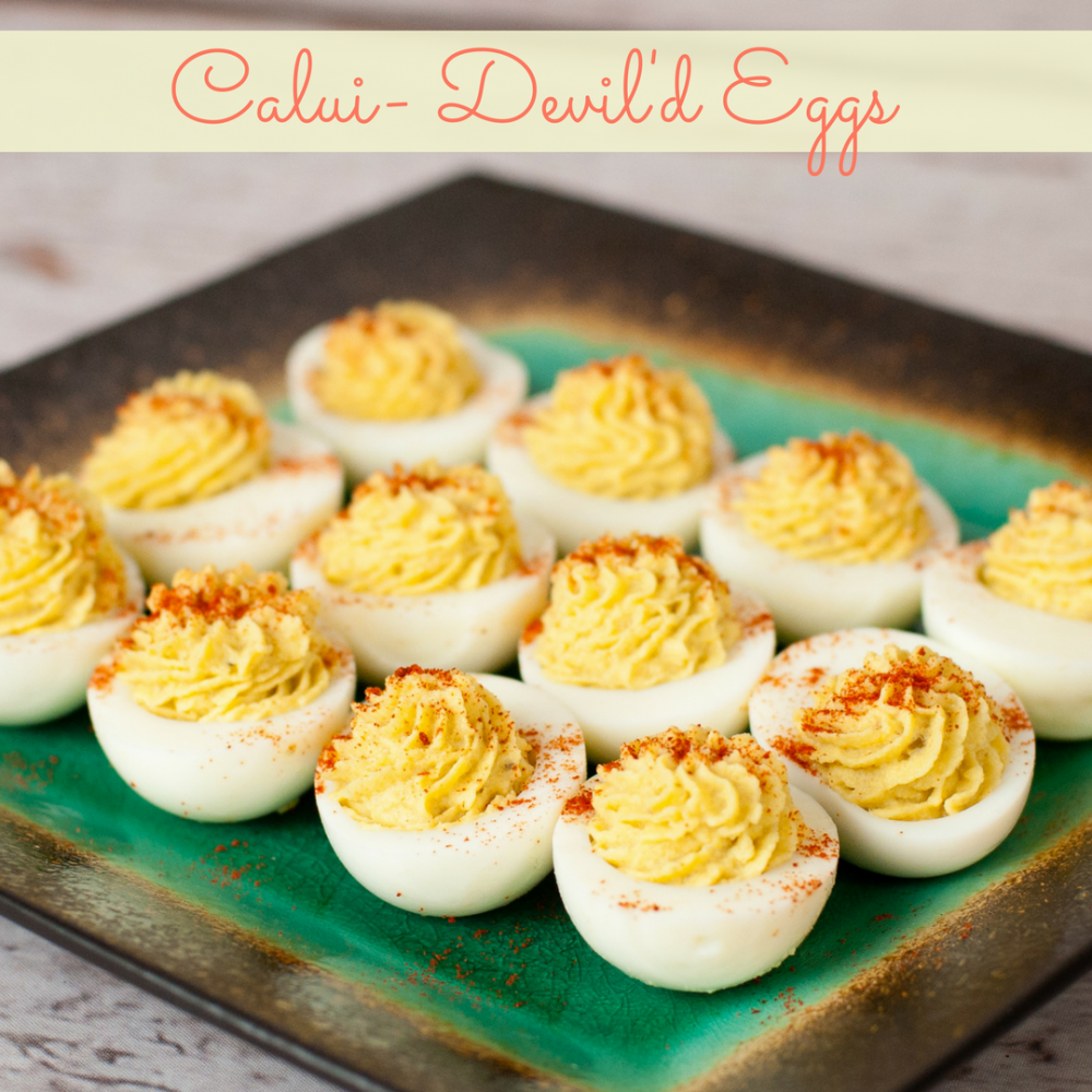 G-Fit Cauliflower Devil'd Eggs