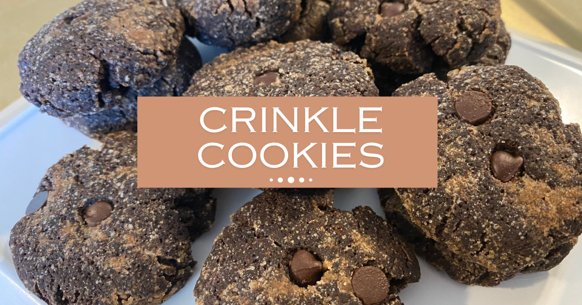 Gluten Free Crinkle Cookies