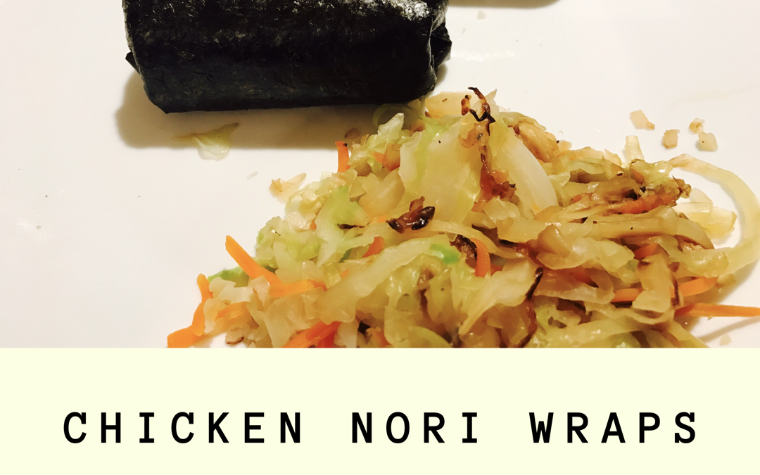 chicken nori wraps